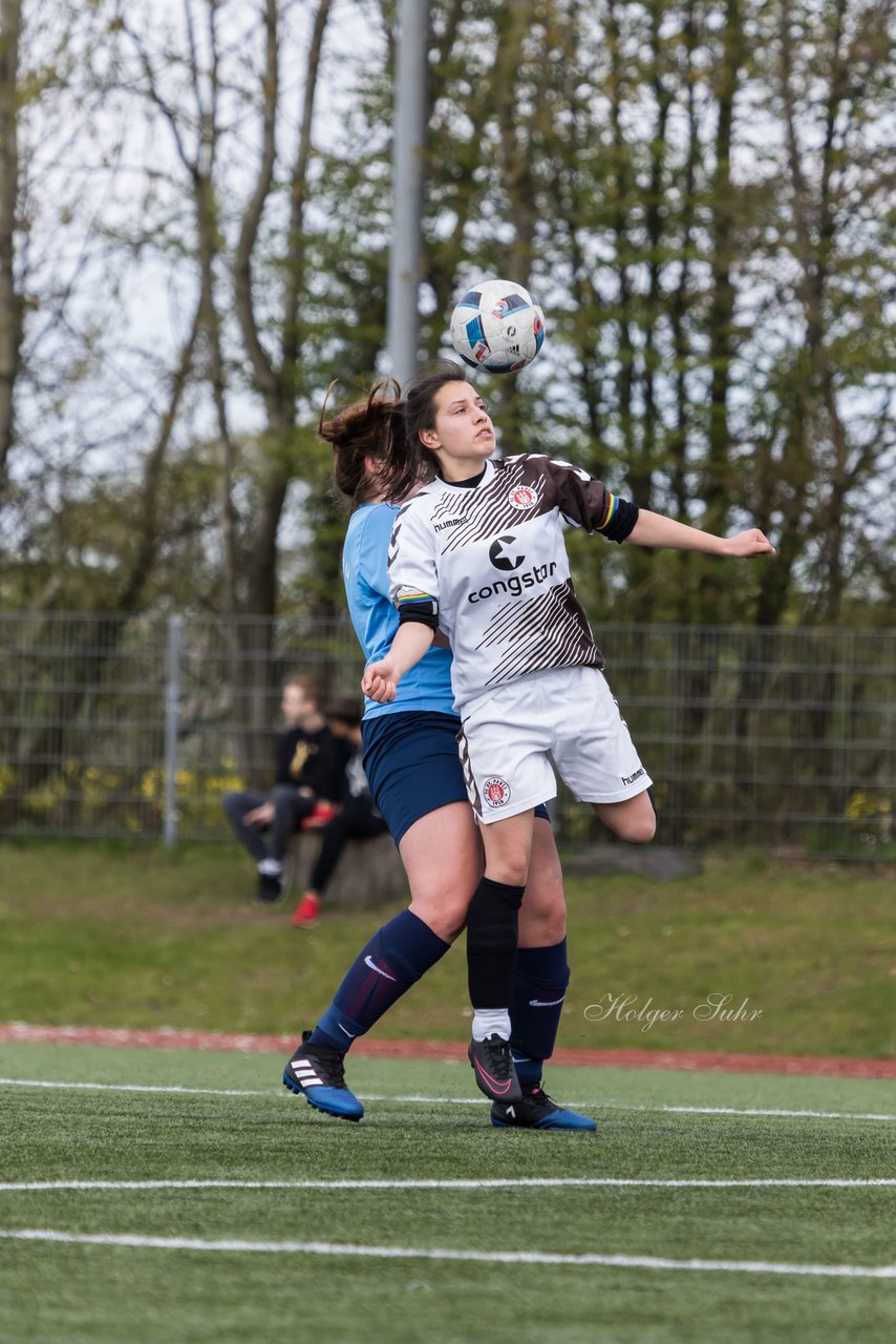 Bild 243 - B-Juniorinnen Ellerau - St. Pauli : Ergebnis: 1:1